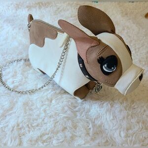 Betsey Johnson Roxy Puppy Dog
Crossbody Purse- Rare, Small Ready to wear.